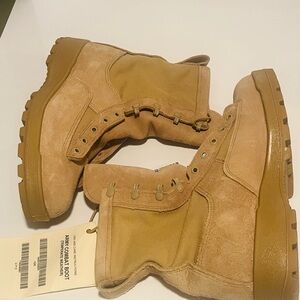 U.S. Army Tan Tactical Boots High-Top Rugged